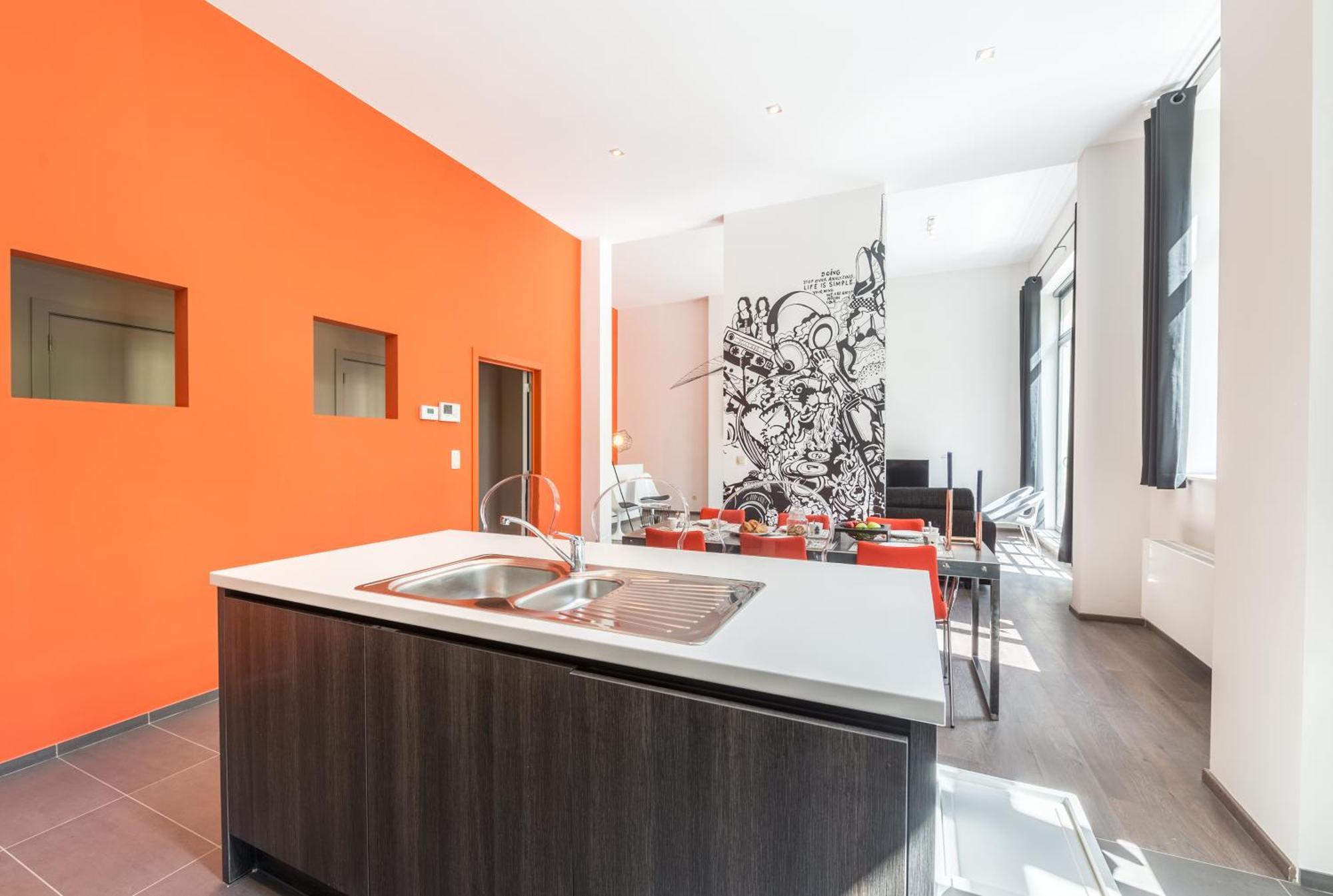 Smartflats - Berlaymont Apartment Brussels Bilik gambar