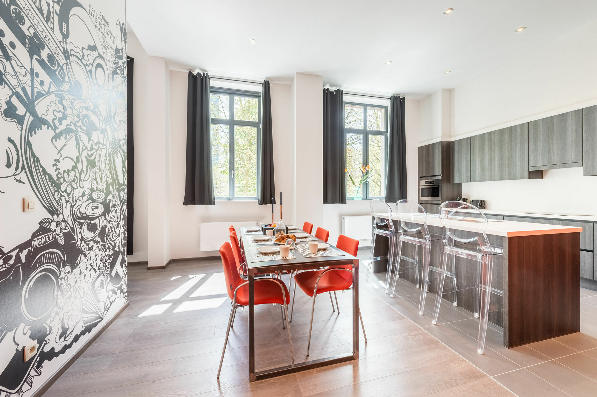 Smartflats - Berlaymont Apartment Brussels Luaran gambar